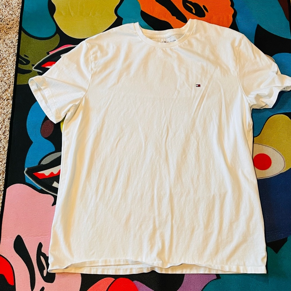 Tommy Hilfiger Men's Classic White Tee